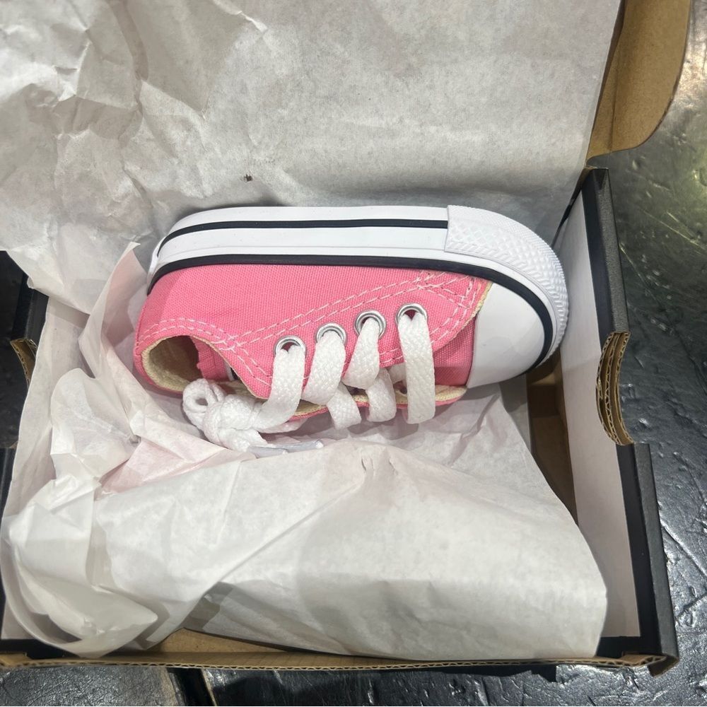 New Converse Infant CTAS Low Pink 7j238 - Picture 6 of 6